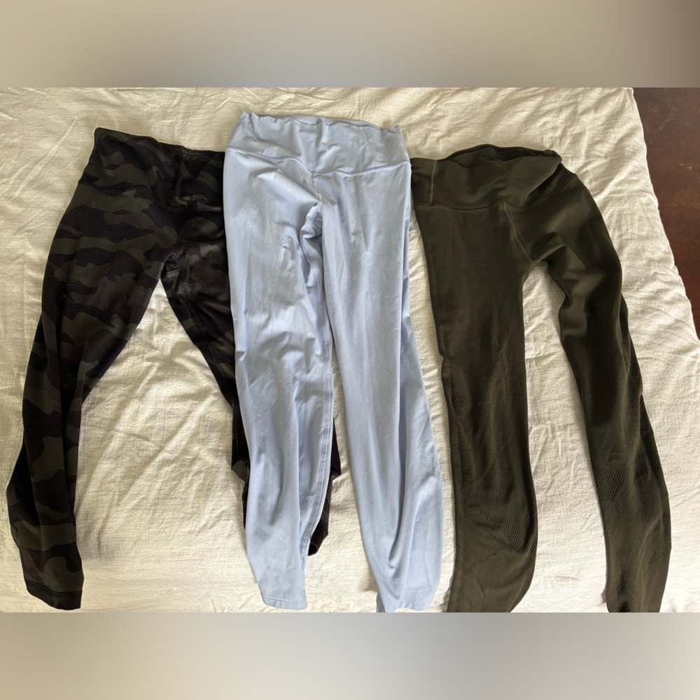 Lot of 3 Leggings- includes Lululemon!